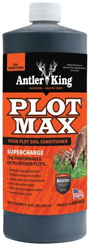 Antler King Plot Max Plant and Soil Conditioner 32oz Bottle