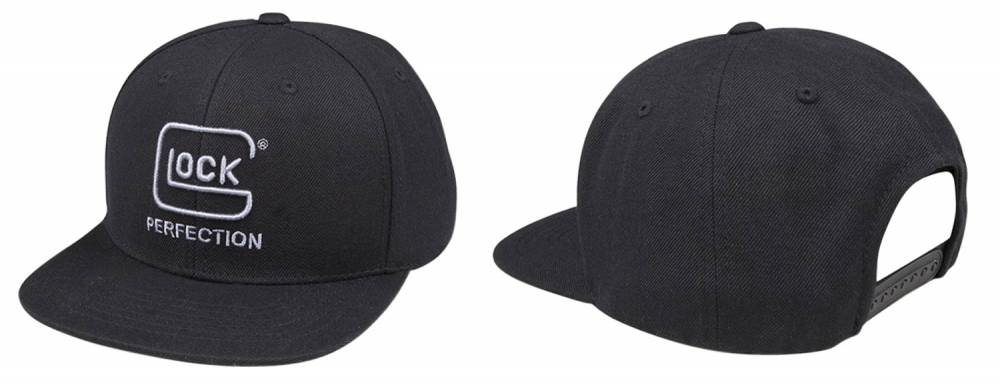 Glock Fortunate Black Flat Brim Hat