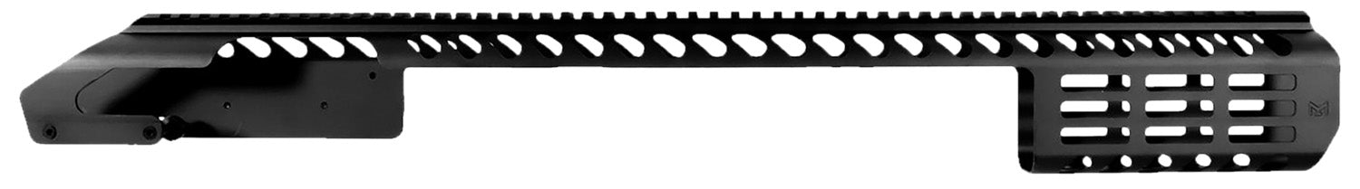 Aim Sports MTMSG870 M-LOK Modular Forend Rail System Black Aluminum for Remington 870 Includes Shell Holder
