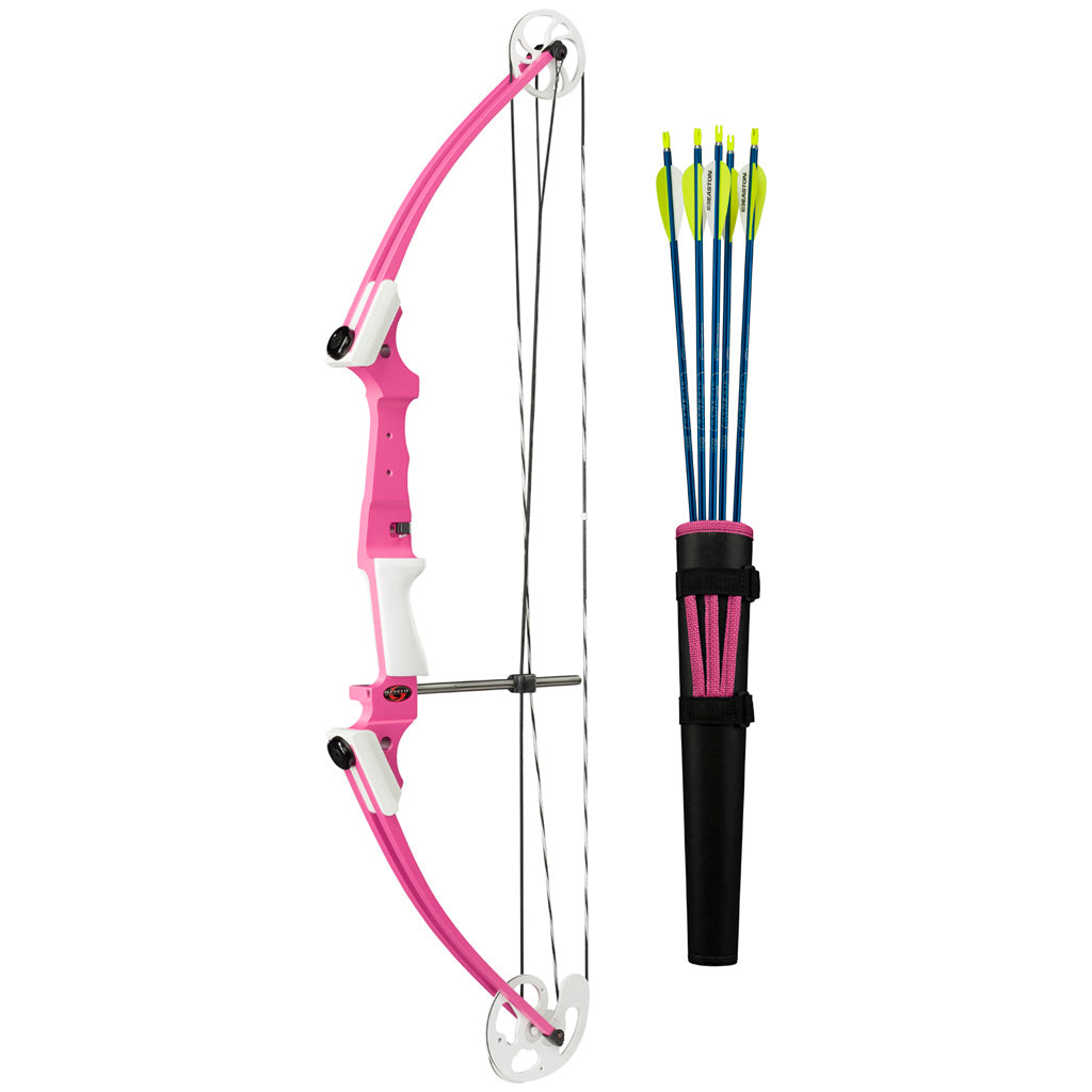 Genesis NASP Pink RH Bow Package with 5 Genesis Arrows