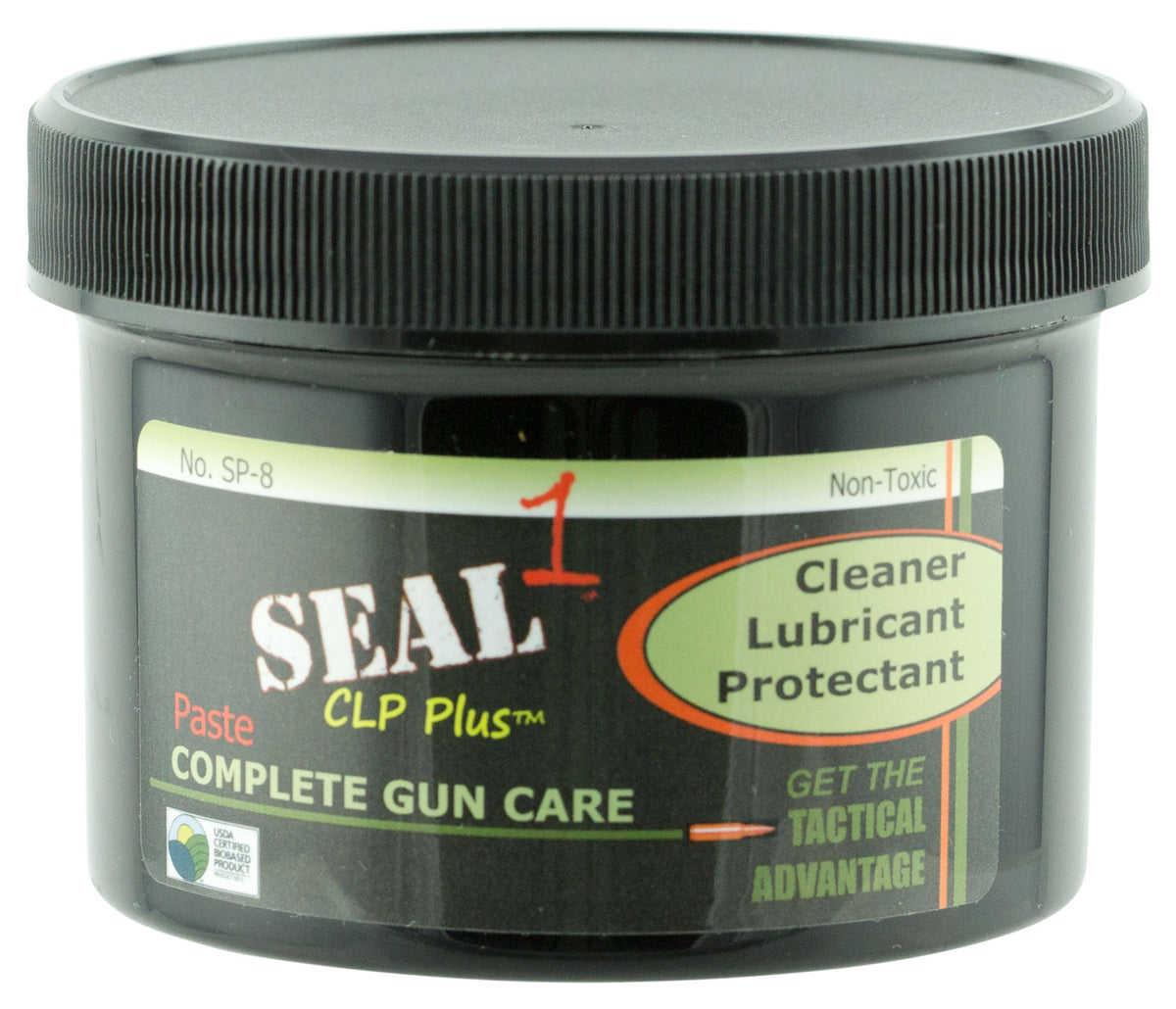 Seal 1 SP8 CLP Plus Paste 8 oz Jar Firearm Cleaner Protectant