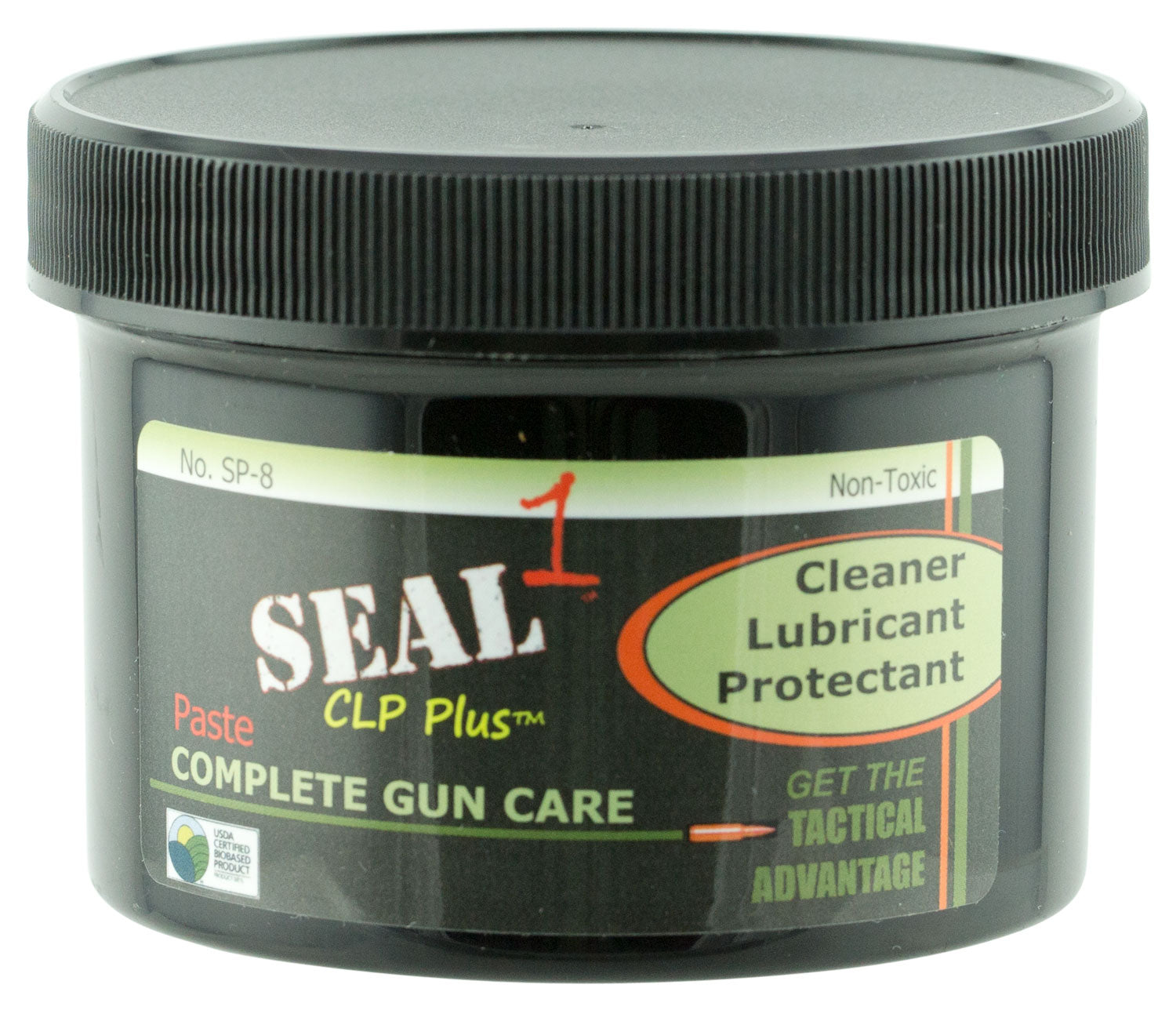 Seal 1 SP8 CLP Plus Paste 8 oz Jar Firearm Cleaner Protectant