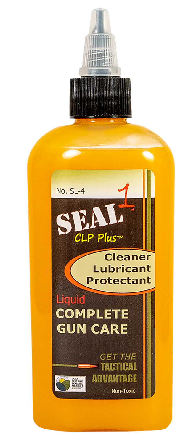 Seal 1 SL4 CLP Plus Liquid 4 oz Squeeze Bottle Gun Cleaner