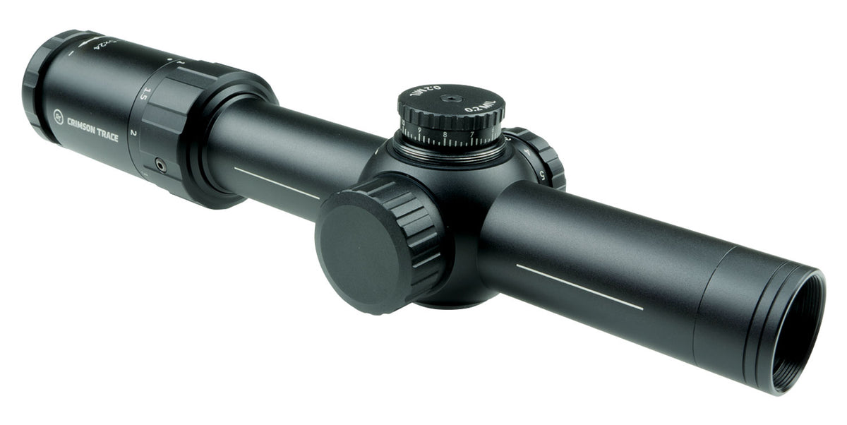 Crimson Trace 3 Series FFP Riflescope 1-5x24mm MIL/MIL Red Illuminated Tactical Reticle