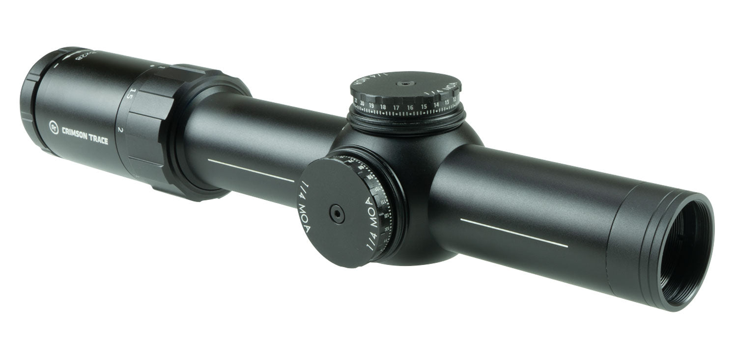 Crimson Trace 3 Series Sport Riflescope 1-8x28mm MOA FFP BDC Non-Illuminated Reticle