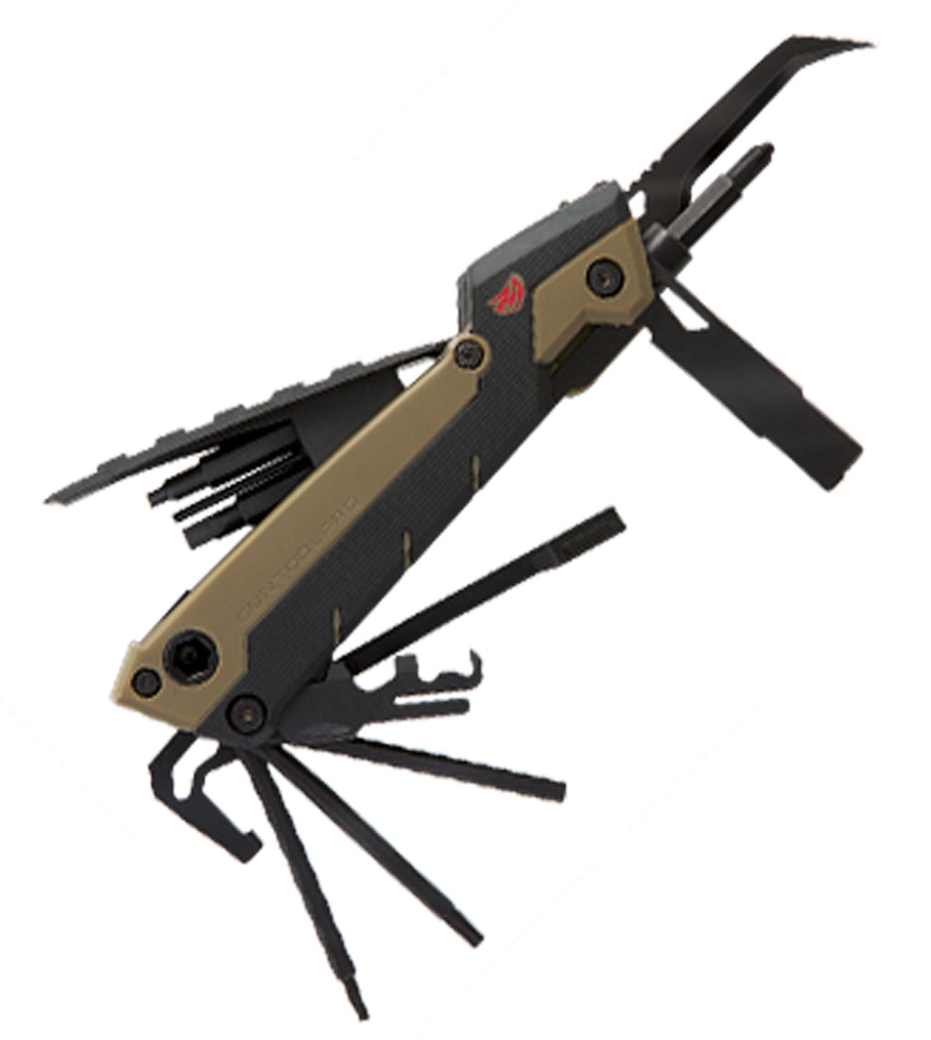Real Avid AVGTPROAR AR-15 Gun Tool Pro Multitool OD Green Stainless Steel