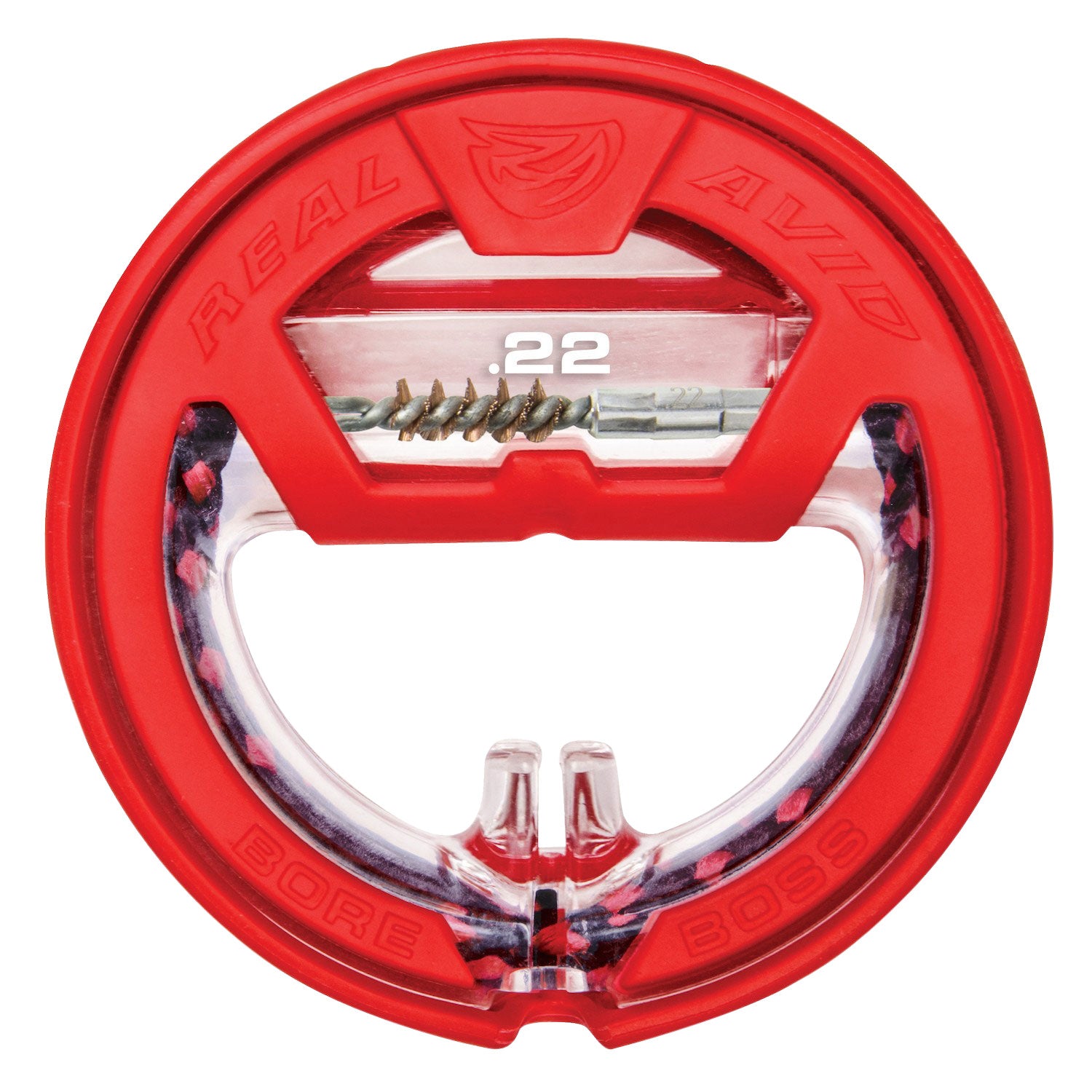 Real Avid AVBB22 22 Cal Bore Boss Field-Ready Bore Cleaner 32" Bronze Brush