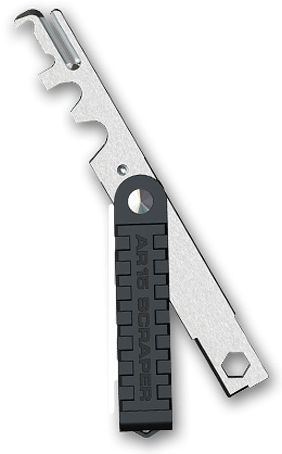 Real Avid AVAR15S AR-15 Carbon Removal Scraper Stainless Steel BCG Tool