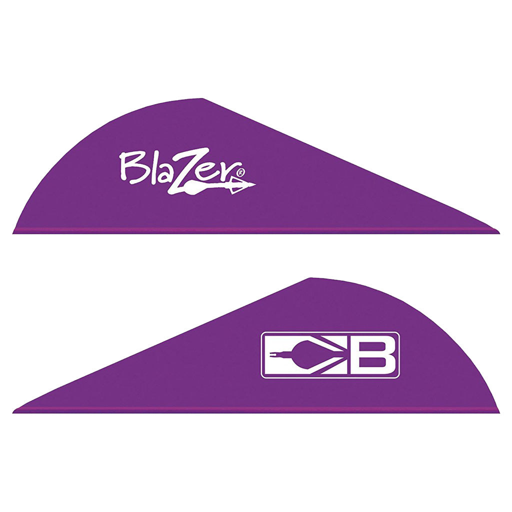 Bohning Blazer Universal Purple Arrow Fletching Vanes 36 pk.