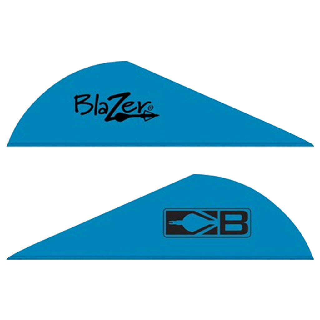 Bohning Blazer Universal Satin Blue Arrow Fletching Vanes 36 pk.