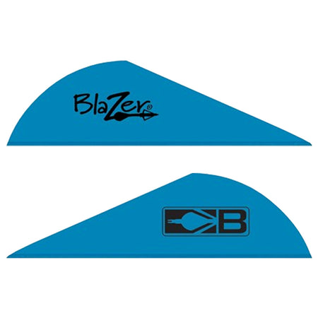 Bohning Blazer Universal Satin Blue Arrow Fletching Vanes 36 pk.