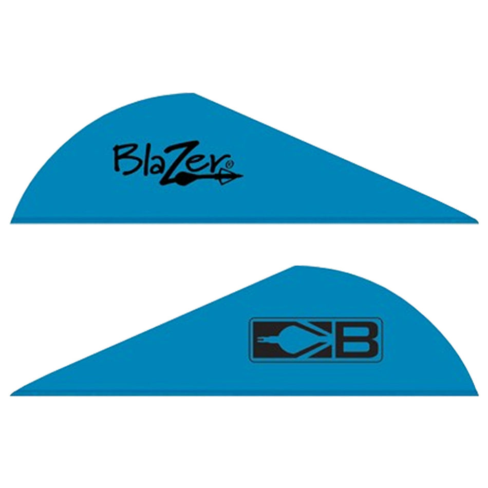 Bohning Blazer Universal Satin Blue Arrow Fletching Vanes 36 pk.
