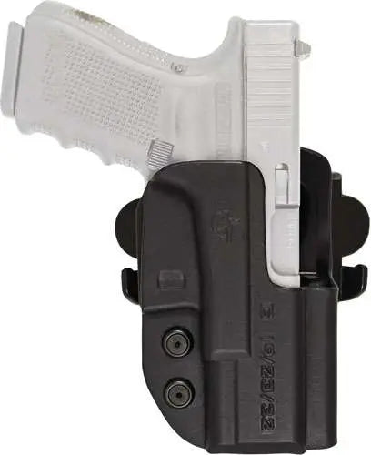 Comp-Tac Kydex OWB Holster Glock 19 Gen 1-4 Right-Hand Modular Mount Black