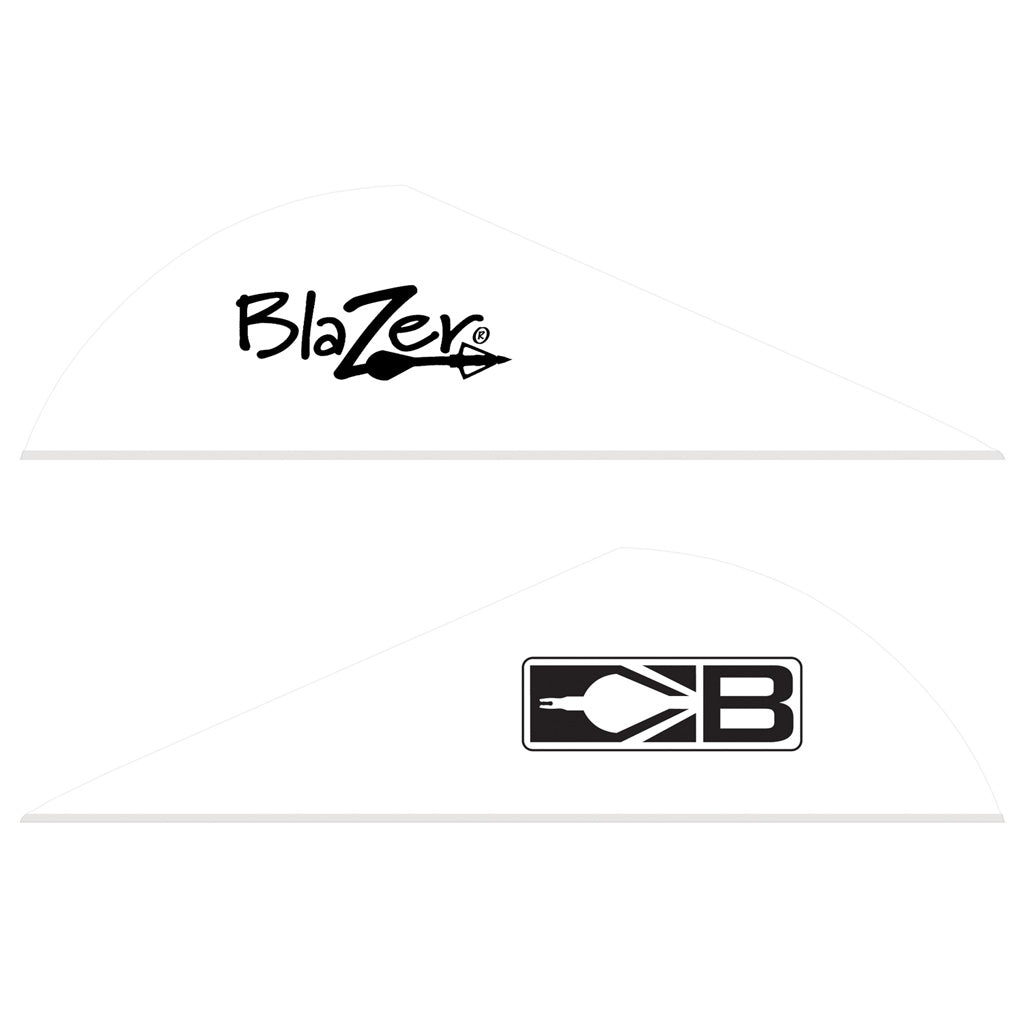 Bohning Blazer Vanes 1000 pk. White