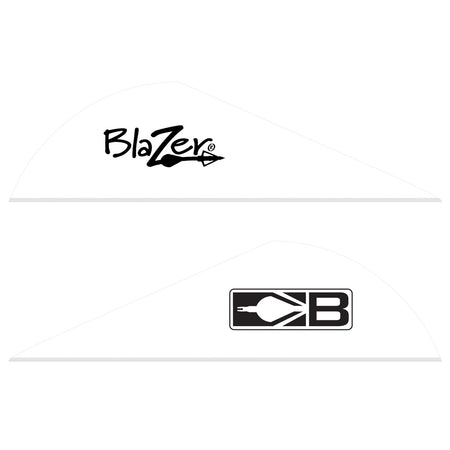 Bohning Blazer Vanes 1000 pk. White