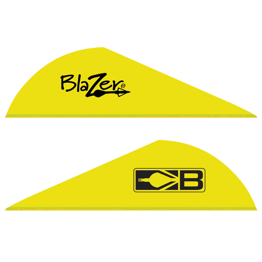Bohning Blazer Vanes 1000 pk. Neon Yellow