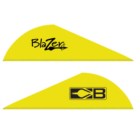 Bohning Blazer Vanes 1000 pk. Neon Yellow