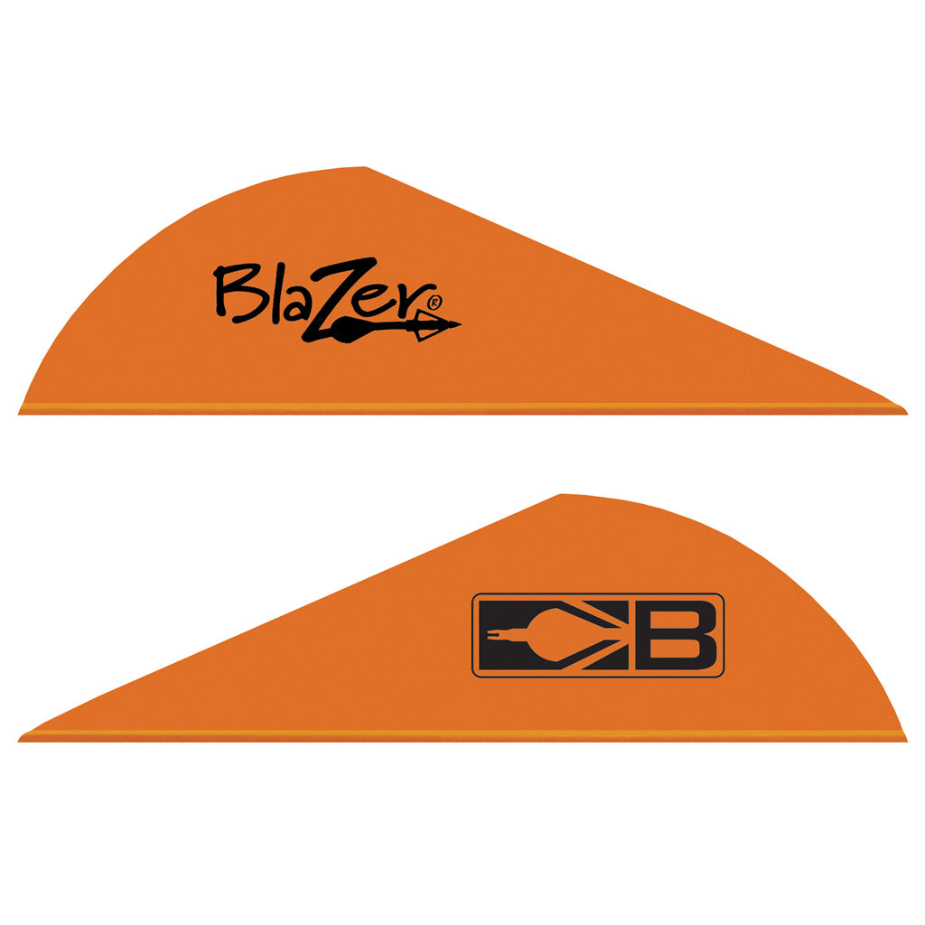 Bohning Blazer Vanes 1000 pk. Neon Orange