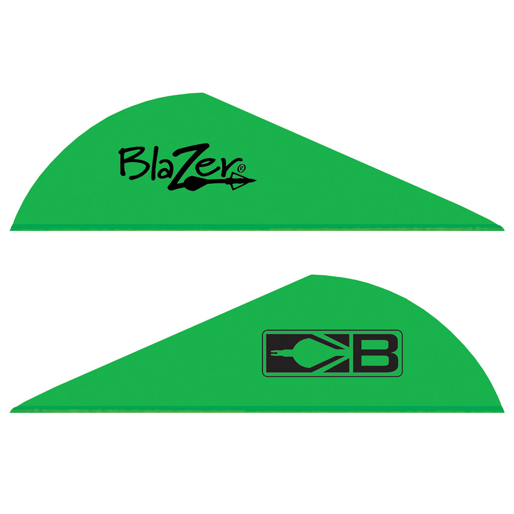 Bohning Blazer Vanes 1000 pk. Neon Green