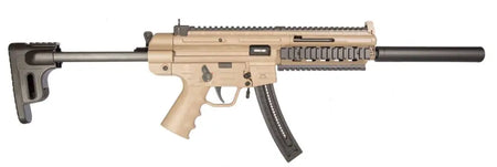 GSG-16 Carbine .22LR 22-Round Tan Synthetic Stock Semi-Auto Rifle