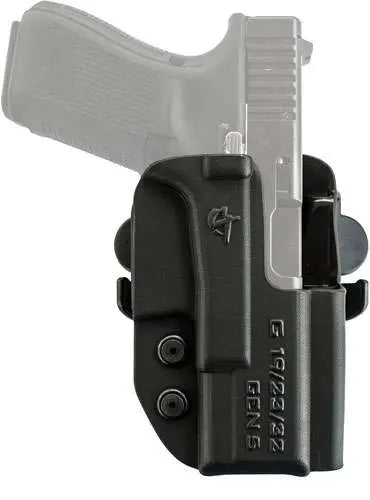 Comp-Tac Kydex OWB Holster Glock 19 Gen 5 Right-Hand Modular Mount Black