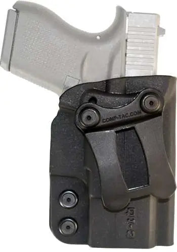 Comp-Tac QI IWB Size 3 Kydex Holster for Glock 43 M&P Shield Walther PPS Black RH