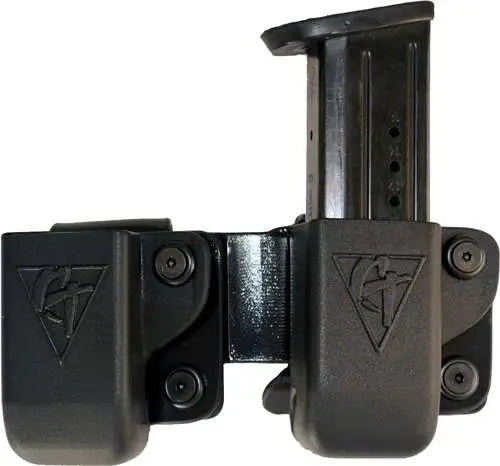 Comp-Tac #12 Twin Belt Clip Kydex Mag Carrier SIG229 M&P 9mm/40 Black