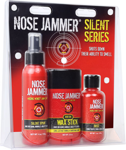 Nose Jammer Silent Series Scent-Masking Combo Kit for Hunters