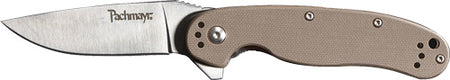 Pachmayr Snare Folder Knife Satin 2.85in Blade G10 FDE