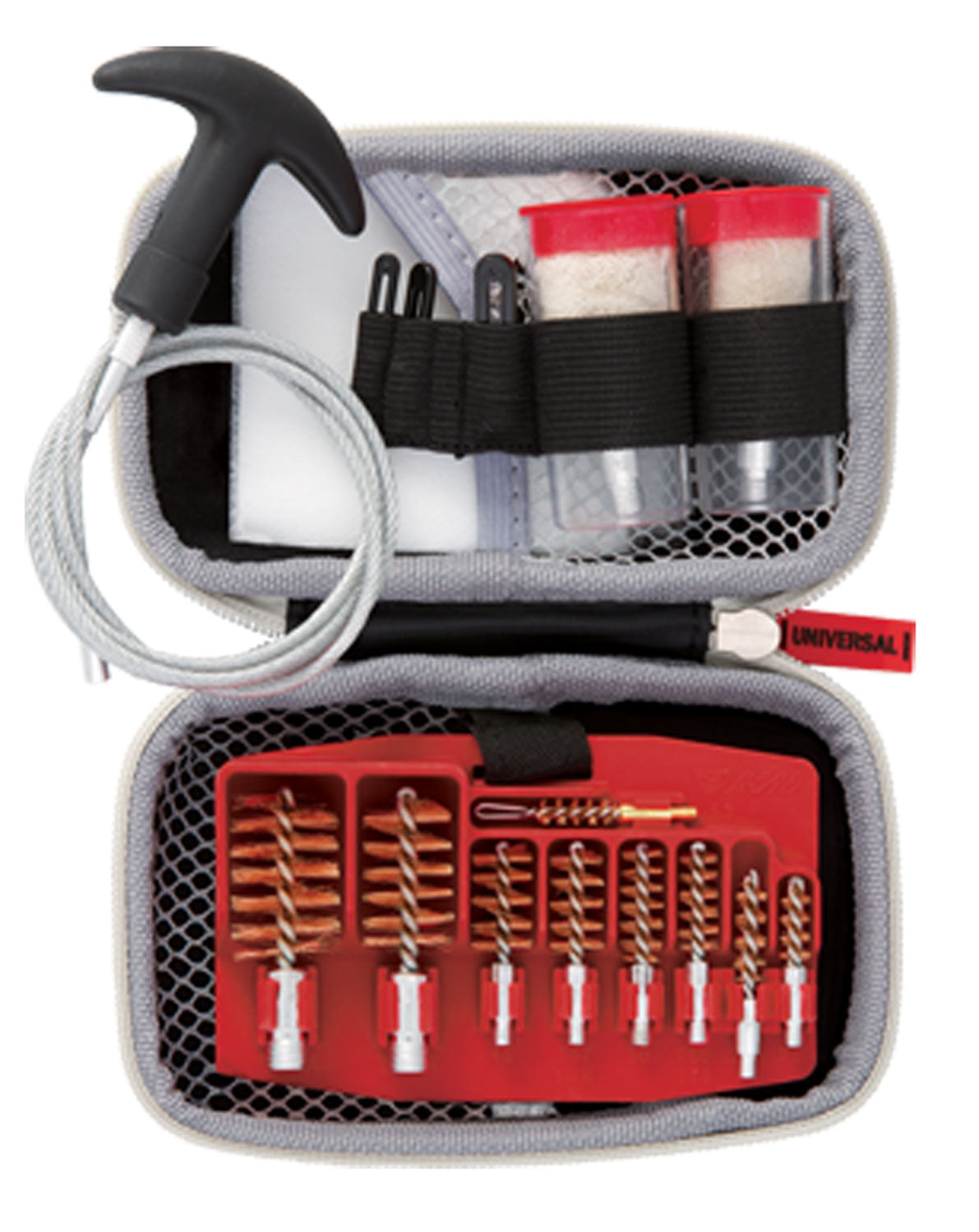 Real Avid Gun Boss Universal Cable Cleaning System 17 Pc with Shotgun and Rifle Brushes
