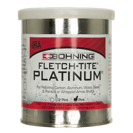 Bohning Fletch-Tite Platinum 1 pt. Fletching Cement
