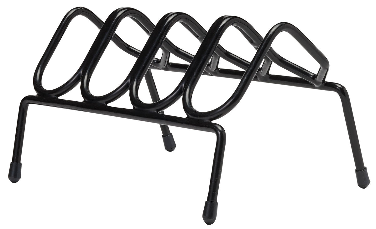 SnapSafe 75820 Pistol Rack Black PVC Coated Steel 4 Handgun Capacity