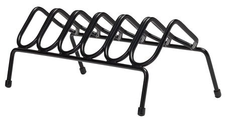 SnapSafe 75830 Pistol Rack Black Steel PVC Coated 6 Handgun Capacity
