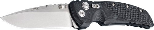 Hogue EX-01 Folding Knife 4" Drop Point G-Mascus G-10 Black Handle