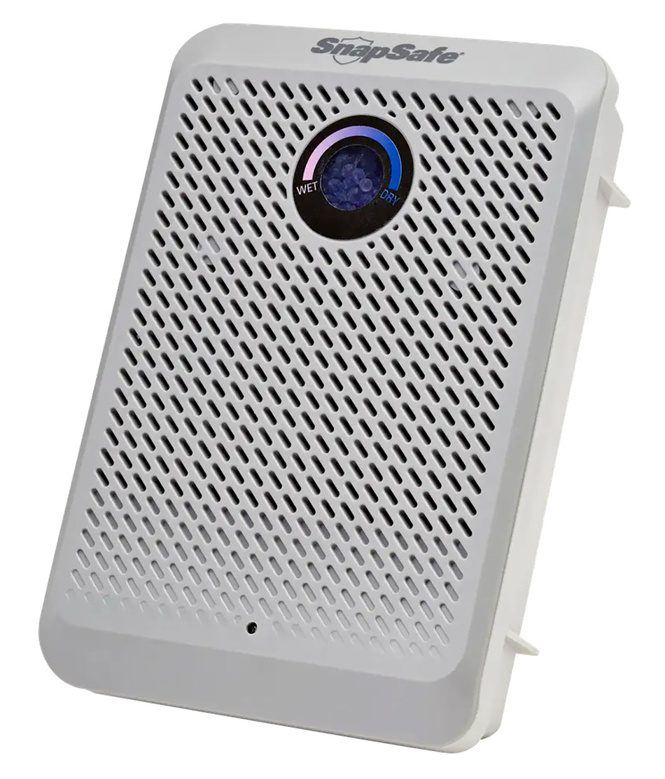 SnapSafe 75900 Moisture-Control Rechargeable Dehumidifier for Gun Safes Medium White 110V
