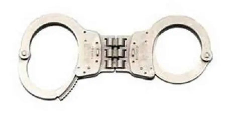 S&W 300P Push-Pin Standard Hinged Handcuffs - Nickel