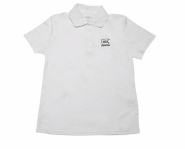 Glock Womens Polo Core 365 White 2X-Large Shirt
