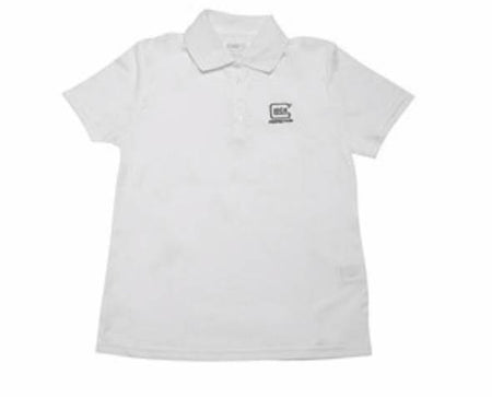 Glock Womens Polo Core 365 White 2X-Large Shirt