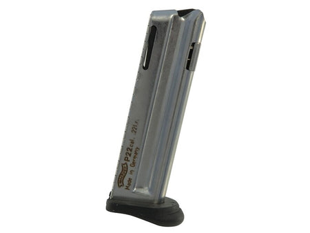 Walther P22Q .22LR 10-Round Finger Rest Handgun Magazine