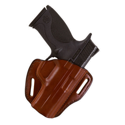 Bianchi 58 PI Left-Hand Black Leather Small-of-Back Holster Glock 9mm/40S&W/357 SIG