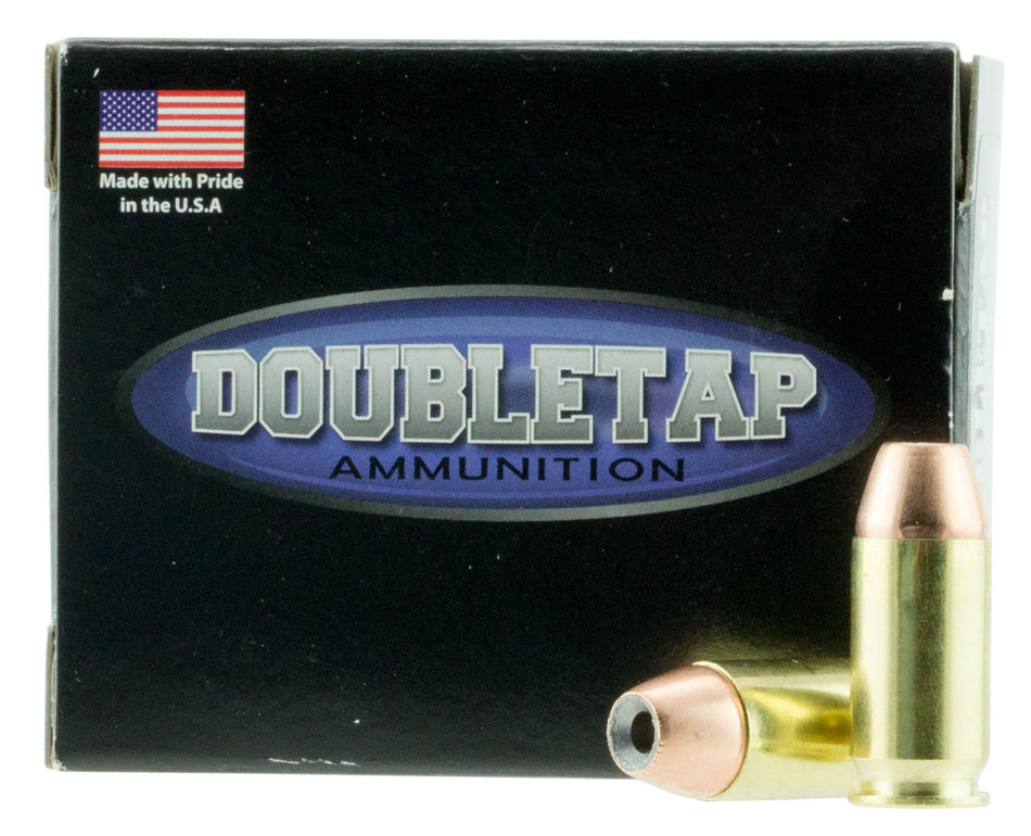 DoubleTap .45 ACP/Auto Controlled Expansion 185 grain Jacketed Hollow Point ammunition