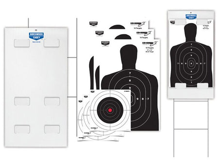 Birchwood Casey EZE-Scorer Tab-Lock Sharpshooter Assorted Paper Targets