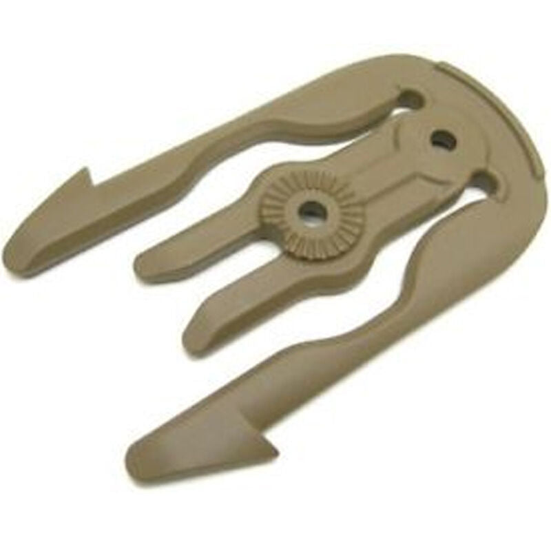 Safariland MOLLE Locking Fork Accessory Attachment FDE Single