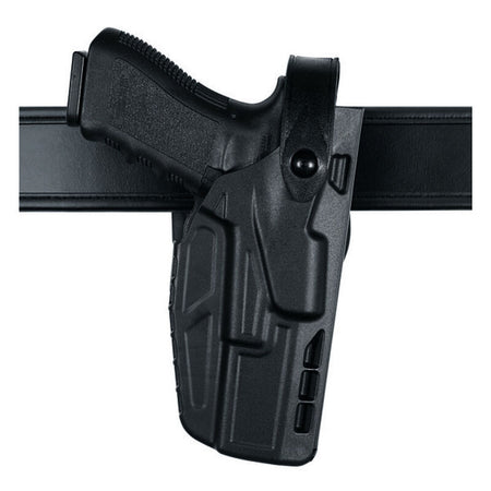 Safariland Glock 17/22 7280 Mid-Ride Duty Holster LH STX Black