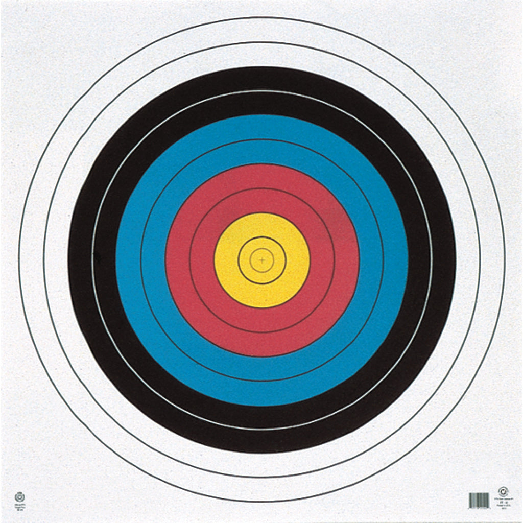Maple Leaf World Archery FITA 10-Ring Target Face 80 cm.