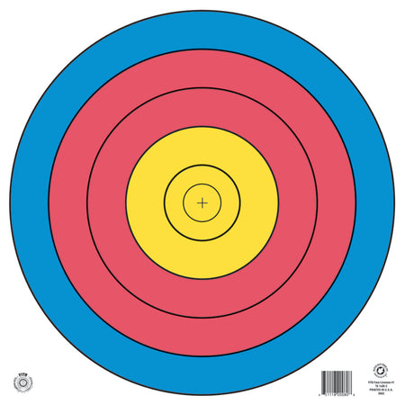 Maple Leaf 80 cm. FITA 5-Ring Official Archery Target Face