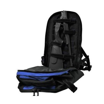 ATI Nomad SGS 12GA Single Shot 18" Barrel 3" Chamber Blue Finish with Survivor Backpack
