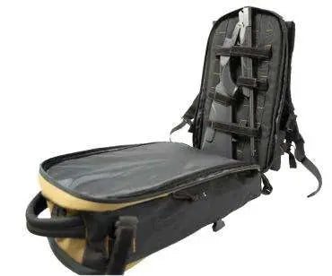 ATI Nomad SGS 12GA Single Shot 18" Barrel 3" Chamber Tan Finish with Survivor Backpack