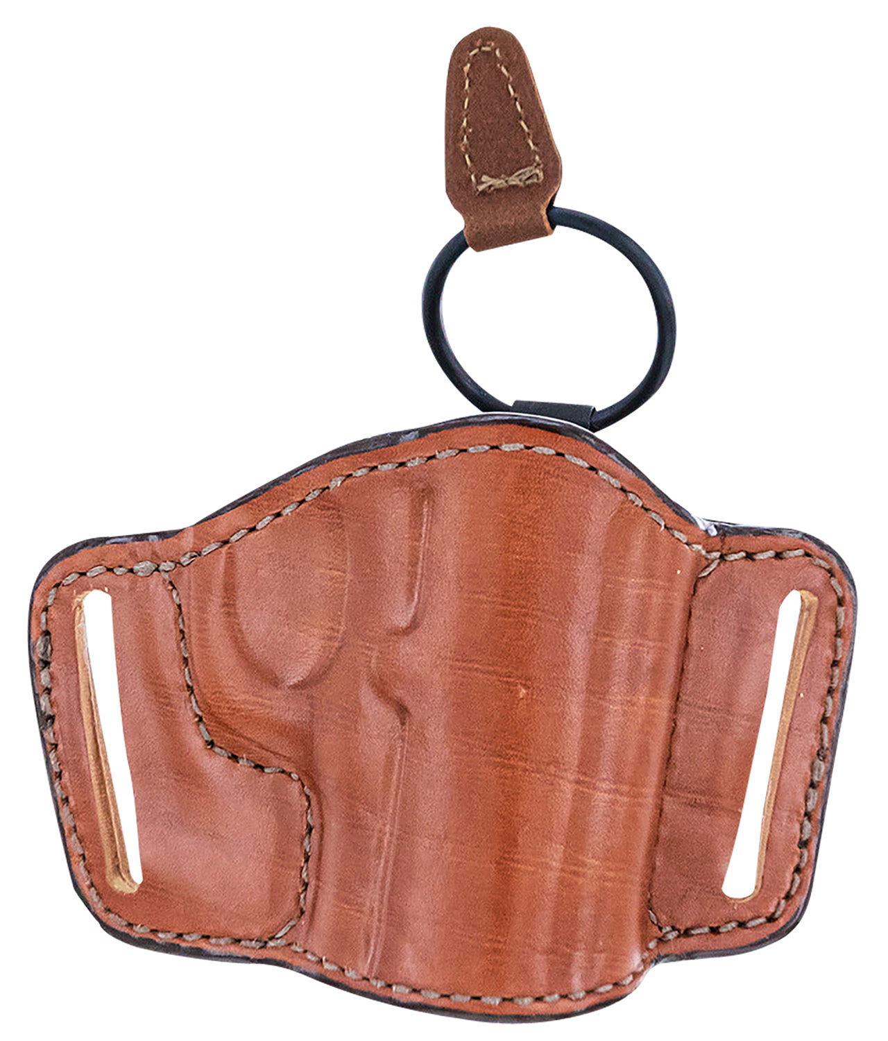 Bianchi Model 105 Minimalist Size 13/15 Tan Leather OWB Concealed Carry Holster Fits S&W M&P 2.0/Glock 17 RH