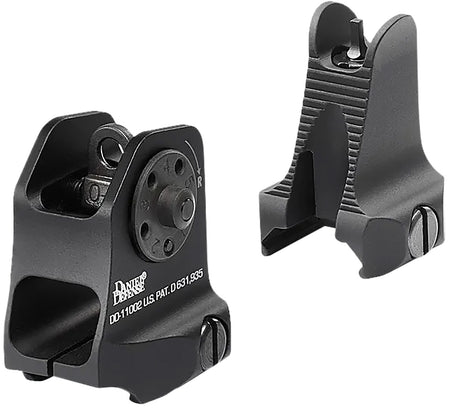 Daniel Defense AR-15 Iron Sight Set 1908809116 - Absolute Cowitness Fixed Front & Rear